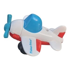 Fisher-Price airplane is a collectible item from the 1991-1992 Flip Track set.